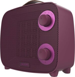 Cecotec ReadyWarm 1500 Ceramic Pink Aura Calefactor Ceramico - 1500W - Cobertura hasta 15 M² - Termostato Regulable - 3 Modos de Uso - Estilo Moderno - Triple Sistema de Seguridad - Color Rosa