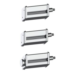 Cecotec Pack de 3 Accesorios de Pasta para Amasadora Twist and Fusion - Material Resistente y Duradero - Facil de Colocar y Retirar - Permite Diferentes Grosores y Formas