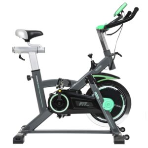 Cecotec Extreme 20 X Bicicleta Estatica con Volante de 20kg - Bajo Ruido - Resistencia Variable - LCD Multifuncion - Freno de Emergencia - Calapies - Sillin Acolchado Ajustable - Color Gris Oscuro