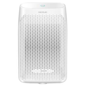 Cecotec Bigdry 2500 Essential 360 Deshumidificador - Capacidad de 750ml/dia - Deposito Transparente 2L - Silencioso - Cobertura hasta 25m2 - Filtro Lavable - Autoapagado - Elegante - Color Blanco