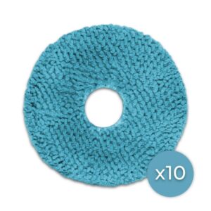 Cecotec Pack de 10 Mopas - Compatible con Conga Windroid 1090 - Color Azul