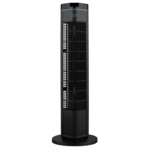 Cecotec EnergySilence 690 Skyline Ventilador de Torre de 29" de Altura - Potencia de 50W - 3 Velocidades - Modos Normal, Nature y Sleep - Temporizador - Oscilacion de 90º - Color Negro