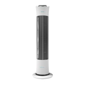 Cecotec EnergySilence 6090 Skyline Ventilador de Torre de 30" de Altura - 45W - Funcionamiento Silencioso - 3 Velocidades - Temporizador Programable - Oscilante - Color Blanco