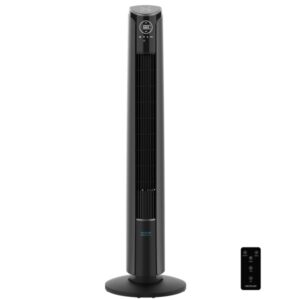 Cecotec EnergySilence 9250 Skyline Smart Tilt Ventilador de Torre de 42" - 45W - Control Tactil - 3 Velocidades - 4 Modos - Temporizador - Inclinacion Ajustable - Oscilante - Color Gris Oscuro