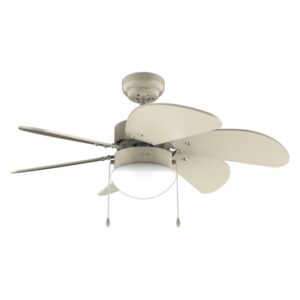 Cecotec EnergySilence Aero 3600 Vision Full SunLight Ventilador de Techo con 6 Aspas y Lampara Integrada - 50W - Diametro de 36" - 3 Velocidades - Modo Invierno - Control por Cadena - Color Beige