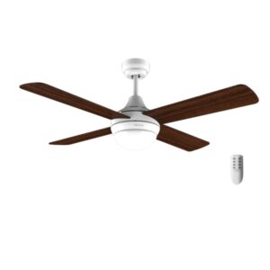 Cecotec EnergySilence Aero 4250 Fresh Ventilador de Techo con 4 Aspas y Luz Integrada - 55W - Diametro de 42" - 3 Tonos LED - Temporizador - 3 Velocidades - Aspas Reversibles - Color Blanco