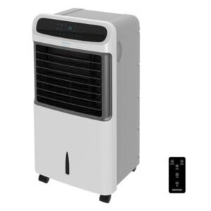 Cecotec EnergySilence Puretech 6500 Climatizador 4 en 1 de 12L - 80W - Frio/Calor - Gran Caudal de Aire - Flujo de 600 m3/h - Funcion Ionizador - Modo Eco y Sleep - Silencioso 65dB - Color Blanco