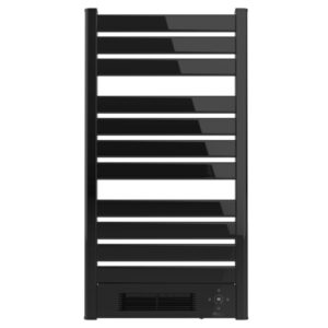 Cecotec ReadyWarm 9790 Toallero Electrico - 2000W - Calefactor Ceramico Incorporado - Pantalla LED - Mando a Distancia - Temporizador 24H - IPX4 - Ajuste de Temperatura - 55x12.5x103cm - Color Negro