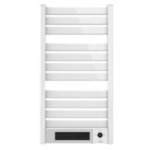 Cecotec ReadyWarm 9770 Toallero Electrico - 2000W - Calefactor Ceramico - Pantalla LED - Mando a Distancia - Temporizador 24H - Proteccion IPX4 - Ajuste de Temperatura - Color Blanco