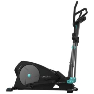 Cecotec Drumfit Elliptical 8000 Magno Bicicleta Eliptica - Pantalla LCD - Resistencia Magnetica - Volante de 8kg - Zancada de 38cm - Soporte para Dispositivos - Pulsometro - Color Negro