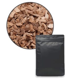 Cecotec Cecofry Smokin' Oak Chips Chips de Madera para Ahumar - 500 Gramos - Sabor y Aroma Unicos - Hechos de Madera de Roble - Ideales para Carne y Pescado - Color Madera Claro
