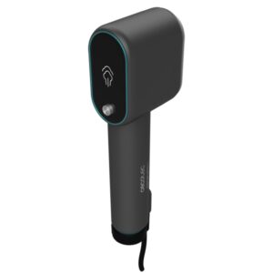 Cecotec Fast and Furious 4010 Vital Plancha de Vapor Vertical - 1000W - Suela Ceramica - Vapor Continuo 25g/min - Sistema Autoapagado - Quitapelusas de Silicona - Ligero para Viajar - Color Negro