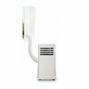 Cecotec Cubierta para Ventanas Correderas - Poliester - Aisla Del Exterior - Cremallera y Cinta Adhesiva - Facil de Sellar - Resistente y Duradera - 163x35cm - Color Blanco