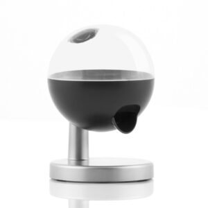 Innovagoods Mini Dispensador Automatico de Caramelos y Frutos Secos - Sensor Tactil - Base Estable - Funciona con 3 Pilas Aaa - 12.5x20cm - Color Negro