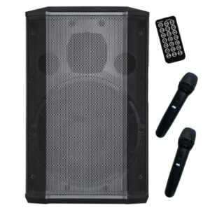 Coolsound Pro 600 Altavoz Autoamplificado Bluetooth 500W 8" 100W RMS con Bateria - True Wireless - USB, SD - 2 Microfonos Serie Pro - Autonomia hasta 4.5h - Mando a Distancia