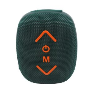 Coolsound Riderbeat Altavoz Bluetooth True Wireless 7W - Autonomia hasta 3h - USB, MicroSD y Aux - Funcion Manos Libres - Radio FM - Soporte Para Manillar - Color Verde