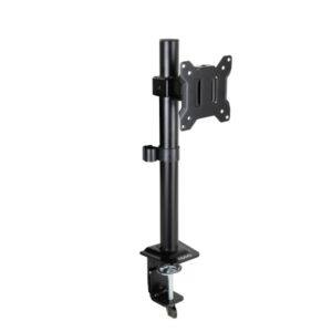 Tooq DB1130TN-B Soporte de Mesa para Monitor de 17"-32" - Altura, Inclinacion, Rotacion y Giro Regulables - Gestion de Cables - Peso Max 10Kg - VESA 100X100mm - Color Negro