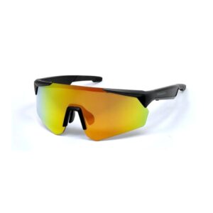 Energy Sistem AudioBurn Sport Music Gafas Bluetooth - Filtro Anti Luz Azul y Proteccion UV400 - Reproduccion de Musica - Microfono y Asistente de Voz - IPX5 - Control Tactil - Autonomia 5 horas - Color Negro