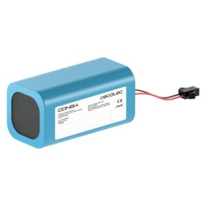 Cecotec Bateria de Repuesto para Conga 990/ Serie Conga Eternal/ Serie Conga 7290/ Serie Conga 7490 - Autonomia hasta 180min - 2600mAh - 14.8V - Color Azul