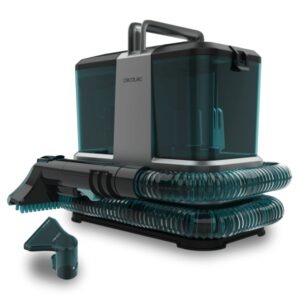 Cecotec Conga 2000 Carpet and Spot Clean Compact Aspirador para Tapicerias - 330W - Spray Pulverizador - Succion 9kPa - Depositos de Agua Limpia y Sucia Separados - Ideal para Mascotas - Color Negro