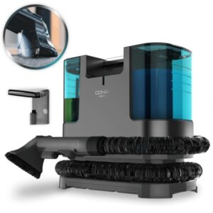 Cecotec Conga 3000 Carpet and Spot Clean L Aspirador para Tapicerias - 400W - Mangera de 1.2m - Spray Pulverizador - Depositos de Agua Limpia y Sucia Separados - Radio hasta 6m - Color Gris Oscuro