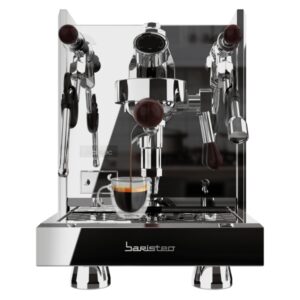 Cecotec Baristeo Iconic Cafetera Expresso Profesional - 2440W - Presion 15bar - Deposito de 1.7L - Temperatura Regulable - Calientatazas - Vaporizador - Portafiltro Profesional 58mm - Color Acero