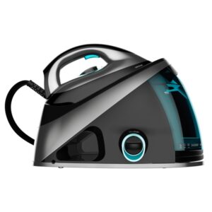 Cecotec Fast and Furious 8040 Absolute Centro de Planchado - Presion 6bar - 2400W - Vapor Continuo 145g/min - Golpe de Vapor 480g/min - Filtro Antical - Temperatura Regulable - Color Negro y Gris
