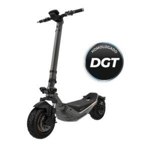 Cecotec Bongo serie doble Z85 Patinete Electrico con Intermitentes - 2200W - Autonomia 85km - Ruedas 10.5" - Doble Suspension - Frenado E-Abs - Homologado por la DGT - Bateria de 20Ah - Color Negro
