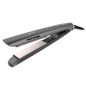 Cecotec RitualCare Ionic Sphere Plancha de Pelo - Pantalla LED - Temperatura Regulable - Revestimiento de Ceramica y Turmalina - Apagado Automatico - Placas Flotantes - Color Gris Oscuro