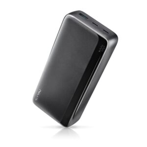 NGS QUIZ 20 Powerbank 20000mAh - 22.5W - PD 3.0 - QC 3.0 - 2x USB-C, 1x USB-A - Color Negro