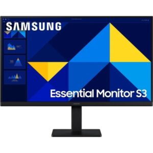 Samsung Essential S3 Monitor 24" IPS FullHD 100Hz - Respuesta 5ms - HDMI - VESA  100x100mm - Color Negro