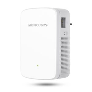 Mercusys ME20 Repetidor Extensor de Red WiFi - Hasta 750Mbps - 1x RJ-45 - Boton WPS - Color Blanco