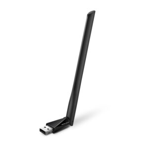 Mercusys MA30H Adaptador USB WiFi Doble Banda AC1300 - Hasta 867Mbps 5GHZ, Hasta 400Mbps 2.4GHz - Color Negro