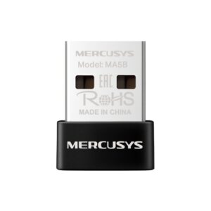 Mercusys MA5B Adaptador USB Nano Bluetooth 5.4 - Hasta 7 Conexiones Simultaneas - Color Negro