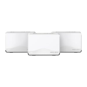 Mercusys Halo H27BE Pack de 3 Sistema Mesh Wi Fi 7 BE3600 - Cobertura Hasta 650m2 - Velocidad hasta 3600 Mbps - Color Blanco