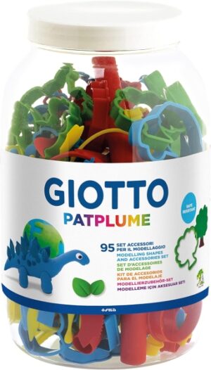 Giotto Patplumen Pack con 95 Accesorios para Modelaje de Plastilina