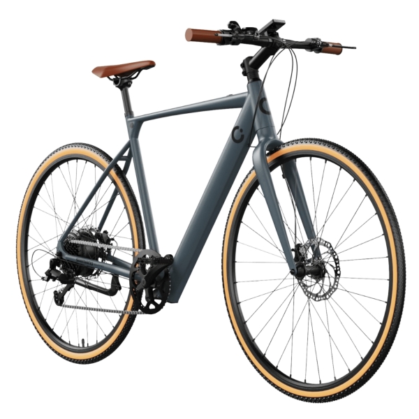 Cecotec Sprint Silver Bicicleta Electrica de 28" - Cuadro de Aluminio - Autonomia hasta 70km - 8 Velocidades - Bateria 10Ah 36V - Pantalla LED - Cambio Shimano Altus - Color Azul