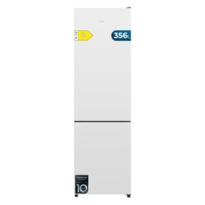 Cecotec Bolero CoolMarket Combi 356i White D Frigorifico Combi - Luz LED - Modo Vacaciones - Total Nofrost - Frio Envolvente - Congelacion Ultrarapida - Cajon Humedad Regulable - 59.5x200cm - Color Blanco