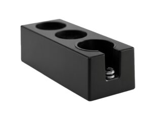 Cecotec Baristeo Tamper Station Estacion de Prensado 3 en 1 - Incluye Accesorios - Antideslizante - Portafiltros Desde 51 a 58mm - Facil Limpieza - Color Negro