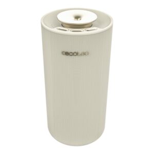 Cecotec PureAroma 3000 Sound Difusor de Aroma con Altavoz - Bluetooth - Capacidad 10ml - sin Necesidad de Agua - Luz LED - Temporizador - Color Beige