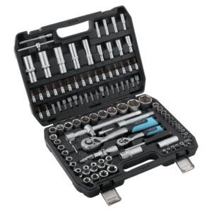 Cecotec ToolBox KRK 4200 Juego de Herramientas - 108 Piezas - Incluye Accesorios - Color Negro