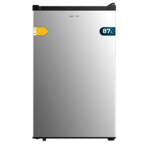 Cecotec Congelador Bolero CoolMarket TF 87 Inox Congelador de Sobremesa - Capacidad 87L - Temperatura Regulable - 83.6x55.1x50.6cm - Color Acero