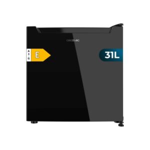 Cecotec Bolero CoolMarket TT 31 Dual Black E Mini Frigorifico Convertible - Capacidad 31L - Temperatura Regulable - Bandeja Interior Extraible - 47.4x44.7x49.6cm - Color Negro