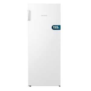 Cecotec Bolero CoolMarket UF 155 White E Congelador Vertical - Capacidad 155L - Total No Frost - Puerta Reversible - Alarma de Puerta Abierta - Color Blanco