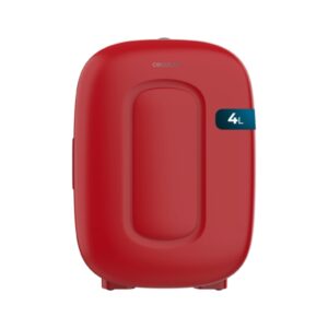 Cecotec Bolero MiniCooling 4L Bora Red Mini Frigorifico Portatil - Capacidad 4L - Voltaje 12V - Temperatura Regulable - Enfria hasta 7ºC - Funcion Calentamiento hasta 50ºC - Color Rojo