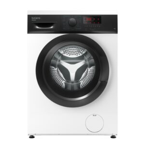Cecotec Bolero DressCode 6000 Lavadora de Carga Frontal - Capacidad 6kg - Velocidad 1000rpm - Temperatura Regulable - Seguro Infantil - Display LED - 8 Programas - Color Blanco y Negro