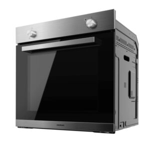 Cecotec Bolero Hexa C126000B Horno Integrable de 77L - 2800W - Acero Inoxidable - Puerta con Tres Cristales - 5 Niveles de Coccion - Color Negro y Gris