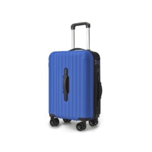 Lagart Smart Maleta Trolley de Cabina Rigida 20” 55x34x20cm - Asa Frontal para Manejo en Distintas Situaciones - Cierre TSA - Ruedas Dobles 360º - Color Azul