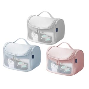 Lagart Neceser de Viaje - Bolsillo Interior - Asa de Transporte - Fabricado en PVC Facil de Limpiar - Medidas 22x19x16cm - Colores Surtidos