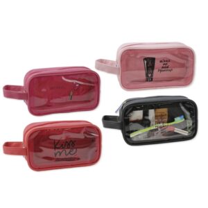 Lagart Make Up Neceser con Ventana Transparente - Asa de Transporte - Fabricado en PVC - Medidas 22x18x8cm - Diseños Surtidos